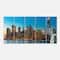 Designart - Evening New York City Skyline Panorama - Extra Large Canvas Art Print